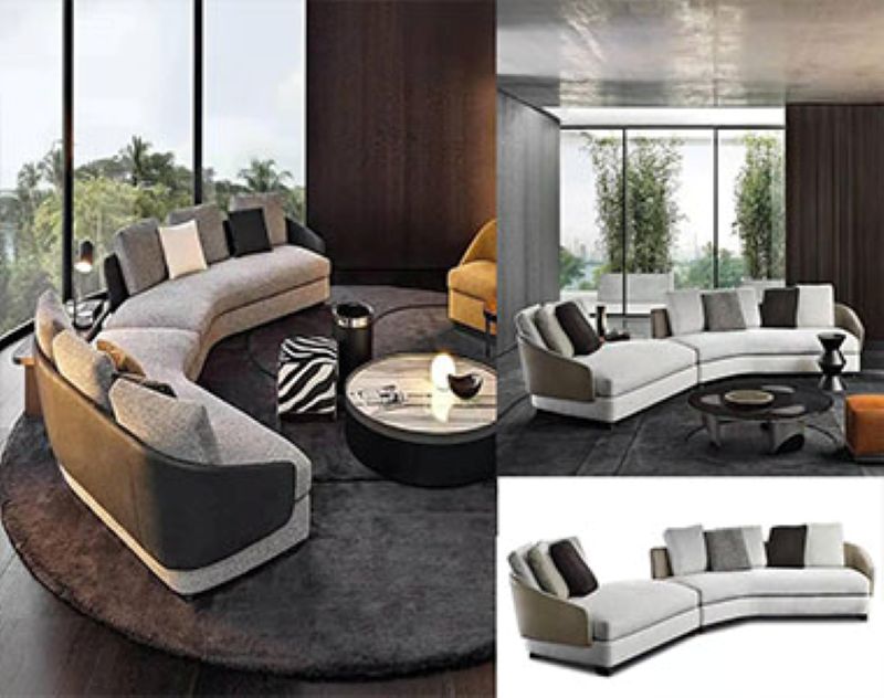 深圳市瀚海华装饰室内装修案例 - 现代风格客厅设计